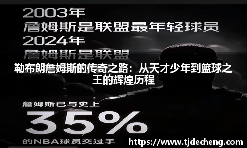 勒布朗詹姆斯的传奇之路：从天才少年到篮球之王的辉煌历程