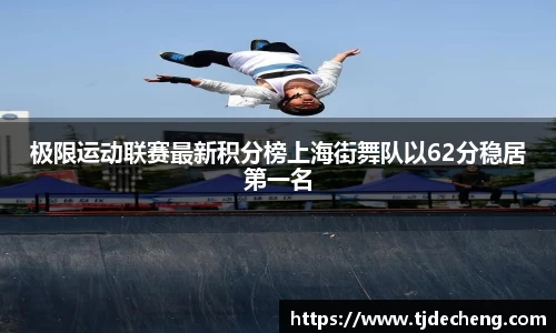 极限运动联赛最新积分榜上海街舞队以62分稳居第一名